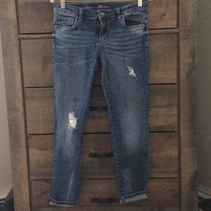 Kut from the Kloth Girlfriend Distressed Jeans